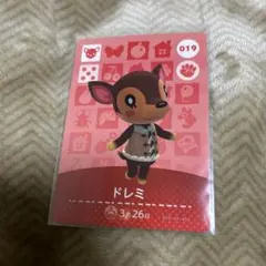 どうぶつの森 ドレミ amiiboカード 019
