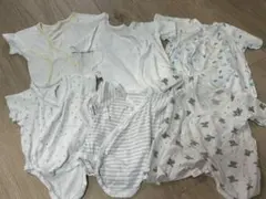 新生児 ベビー肌着 コンビ肌着 短肌着 6枚セット50〜60サイズ 出産準備