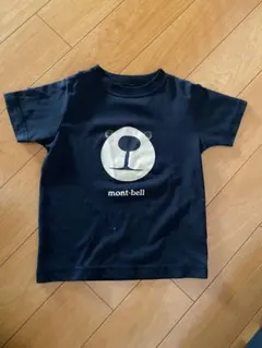 mont-bell キッズ Tシャツ ブラック