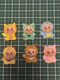 【最終値下げ】ラブブ　ポケモン着ぐるみ　デコパ　6個