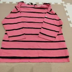 branshes ボーダー柄 長袖カットソー 140cm