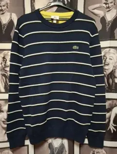 LACOSTE ボーダー ニット セーター