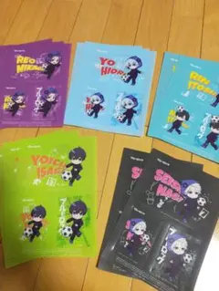 ブルーロック マルチシート 5種全14枚 全部まとめて