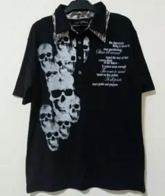 00s y2k archive print Tシャツ 平成 パンク スカル