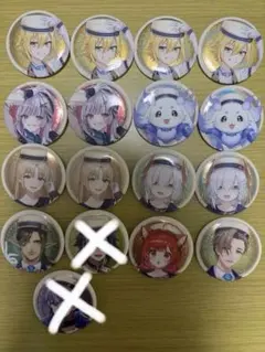 にじさんじ缶バッジ　16個セット
