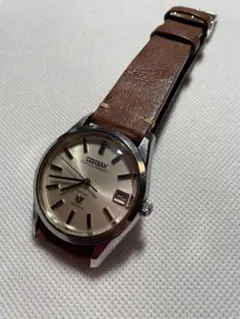 TECHNOS テクノス カイザー シグナル 自動巻き グリーン - メルカリ