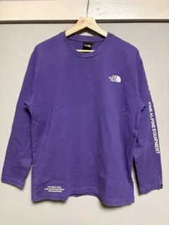 THE NORTH FACE 紫 長袖シャツ