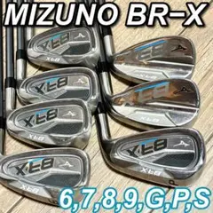 【良品】ミズノ BR−X アイアン 7本セットのサムネイル