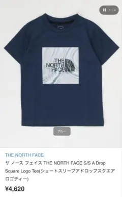 THE NORTH FACE A Drop Square Logo Tee