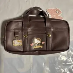 サンリオ　レオパード　ハローキティ　スクバ風ペンポーチ