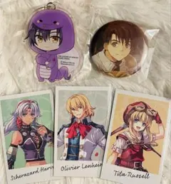 軌跡シリーズ ヨシュア 新年描き起こしアクキー 缶バッジ 空の軌跡 ファルコム