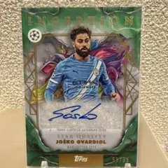 Topps Inception 요시코 구발디올 친필 사인