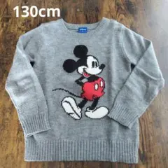 ミッキーマウス　アクリルセーター　130cm