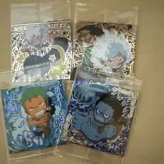 ワンピース ステッカー 4枚セット