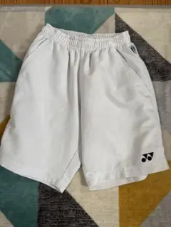 ヨネックス ハーフパンツ ホワイト130