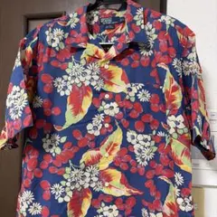 Poloラルフローレン 90s ADAMS アロハシャツ サイズL - メルカリ