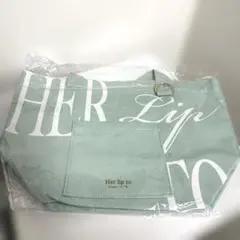 Herlipto Daily Logo Tote トートmint 名古屋 限定 - メルカリ
