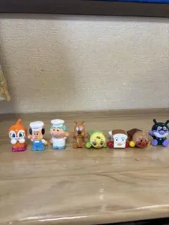 アンパンマンキャラクター フィギュア 6体セット　ソフビ　指人形