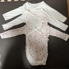 プチバトー ベビー肌着3枚セット 6m/67cm