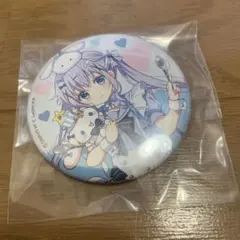 ご注文はうさぎですか？ サンリオ コラボ チノ 缶バッジ 等身イラスト