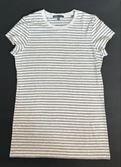 未使用VINCE. ボーダー クルーネック Tシャツ XSのサムネイル