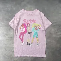 古着T 2023 バービーBarbieピンクTシャツ Yt012