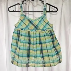 キッズ チェック柄 トップス 140 GAP kids