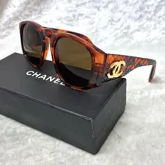 シャネル CHANEL サングラス マトラッセ ココマーク べっ甲 レディースのサムネイル