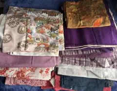 m*c様 正絹きもの　10枚　色とりどり