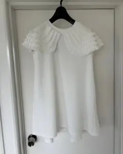 Myu フリルチュニックホワイト