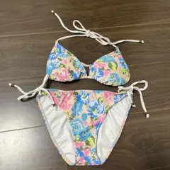 フラワープリント セパレート水着 フラワープリント セパレート水着・カバーアップ - メルカリ