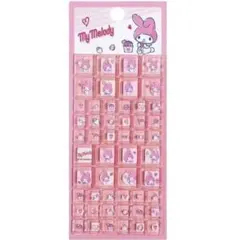 マイメロ マイメロディ タイルシール ブロック シール交換 シール帳