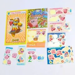 星のカービィ　カービィ　きゃらパフェ　シール帳　シール　ステッカー　平成レトロ