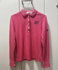 MASTER BUNNY EDITION 長袖ポロシャツ ピンク サイズ1