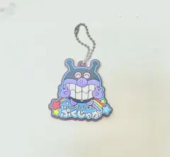 バイキンマン　ラバーストラップ　ぷくじゃが