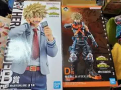 猫*し様 【最安値】ヒロアカ　一番くじ　爆豪勝己　フィギュアセット　おまけ付　新