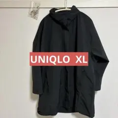 UNIQLO ユニクロ　XL ブロックテックハーフコート ブラック
