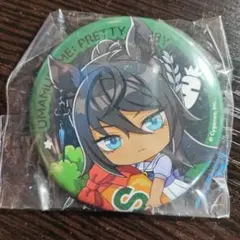 ウマ娘 むぎゅみに 缶バッジ シンボリクリスエス