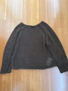 2025SS】FRAMeWORK LINEN CORD ニット 黒 リネン - メルカリ