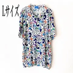 アロハシャツ　大きいサイズ　ディズニーリゾート　 TDR TDL TDS