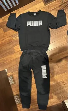 PUMA ブラック トレーナー・スウェット Lサイズ