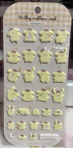 サンリオ ミルキーメロウシール ポムポムプリン プリンくん