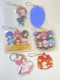 デリシャスパーティプリキュアつながる アクリル チャーム コンプリート セット❤️ デリシャスパーティプリキュア つながる アクリル チャーム