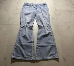 Archive Levi's flare denim y2k gal fade