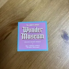 Mrs. GREEN APPLE Wonder Museum ステッカー