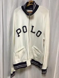 Polo Ralph Lauren ジップアップトレーナー アイボリー