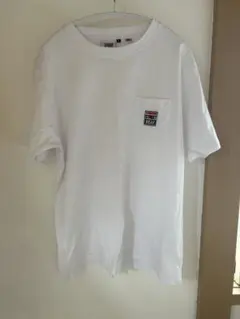 VISION STREET WEAR ポケット付きホワイトTシャツ