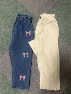 キッズパンツ　100センチ　セット売り