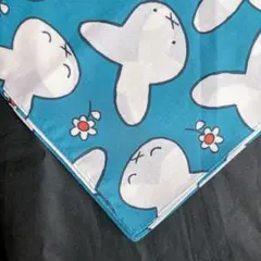 新品未使用☆miffy/ミッフィー　大判ハンカチ　ブルー
