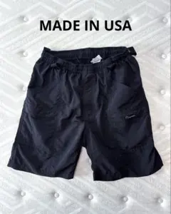 希少USA製】MOCEAN BARRIER SHORTS M ブラック - メルカリ